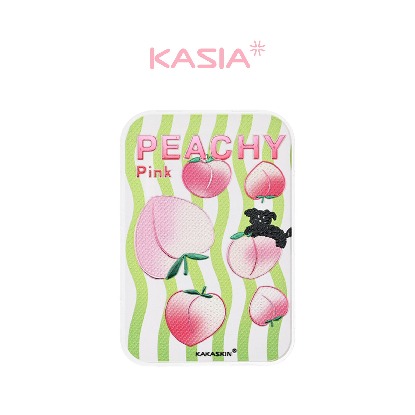 Wave Peach Dog Magnetic Backboard-QCP023