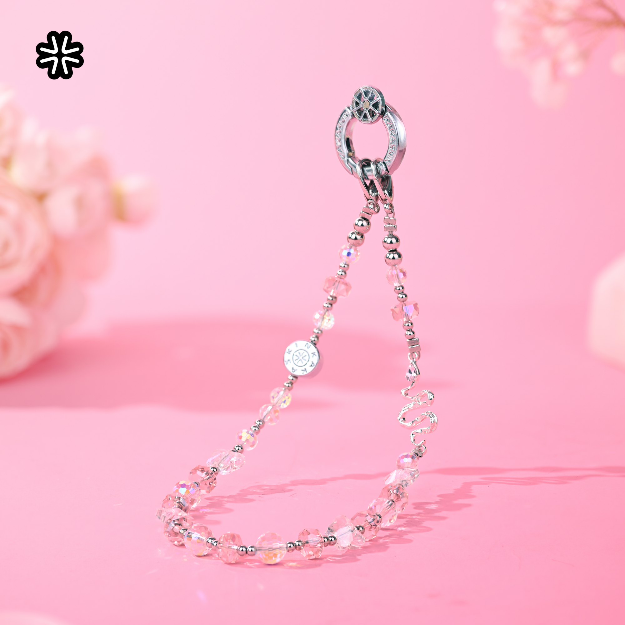 Pink Snake Crystal Luo-QAB192