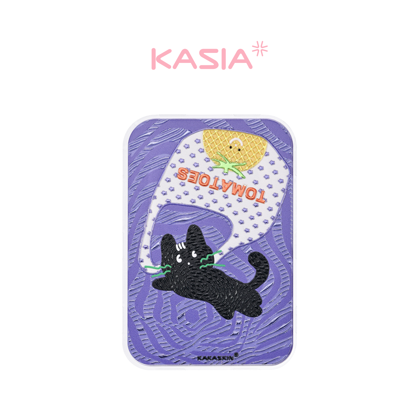 Tomato Black Cat Bowl Magnetic Backboard-QCP012