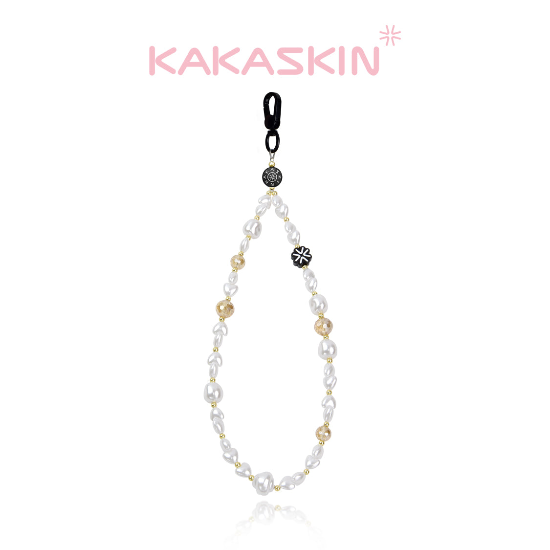 Australian White Love Baroque Hanging Chain