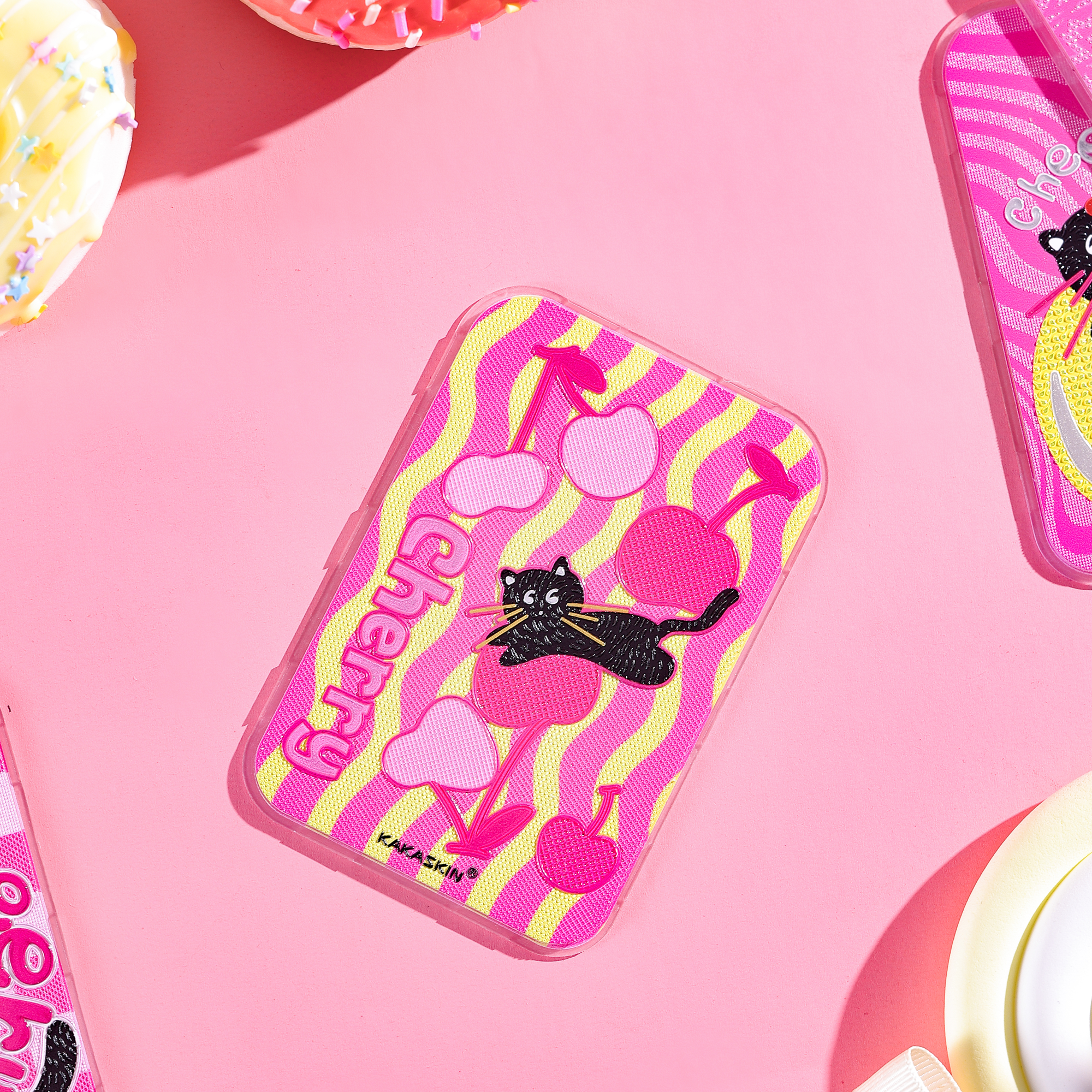 Cherry Meow Meow Magnetic Backboard-QCP028