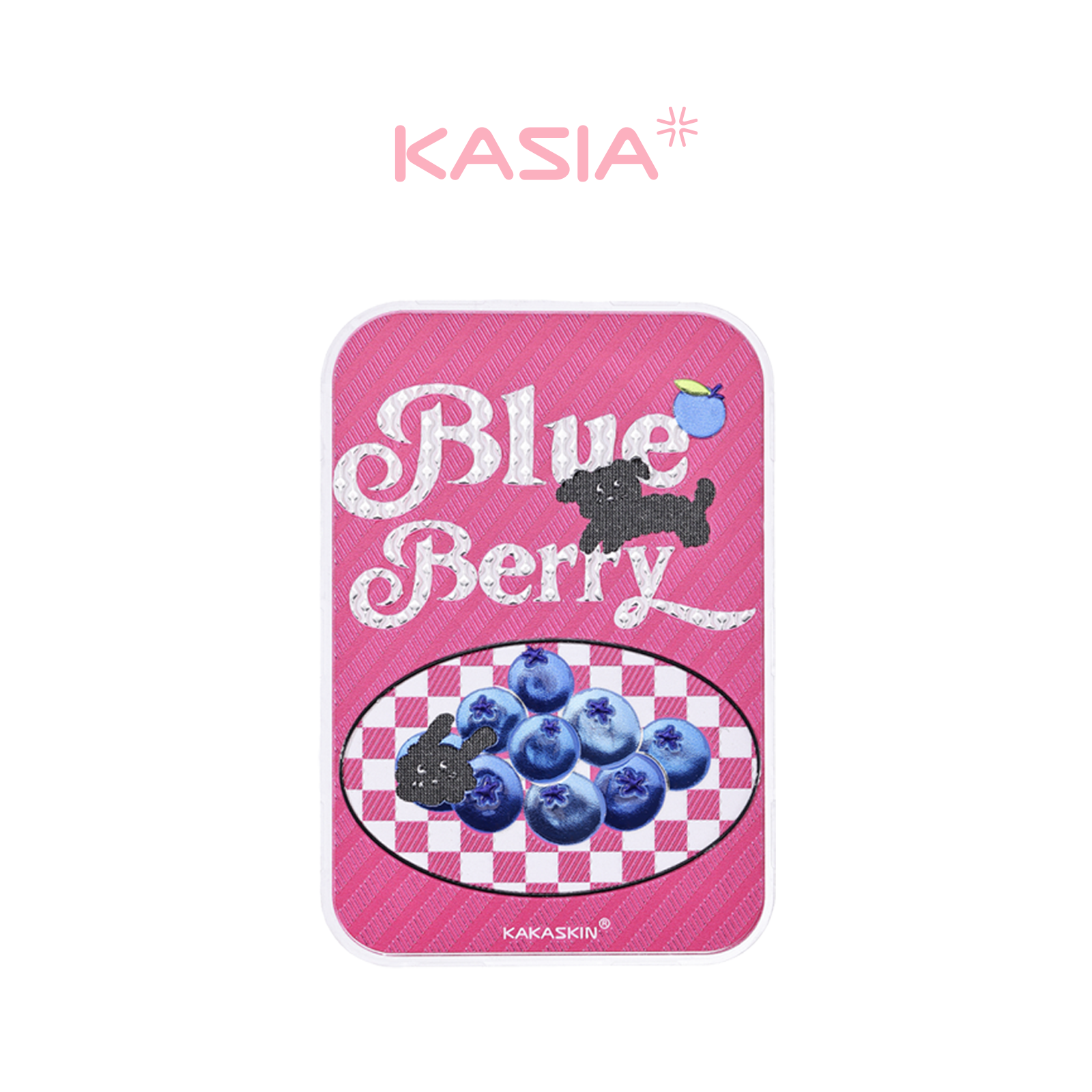 Wave Blueberry Dog Magnetic Backboard QCP015