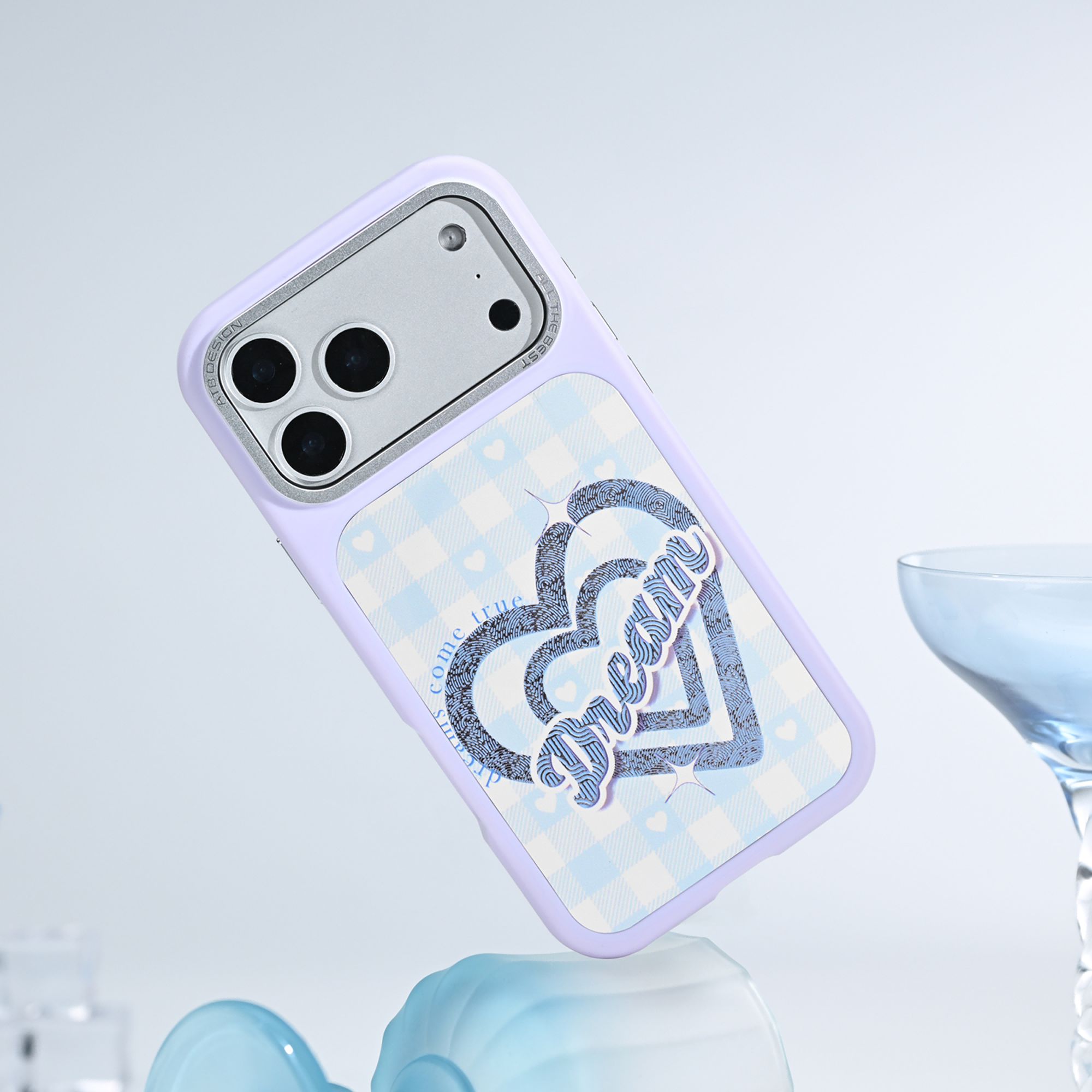Purple Checkerboard-QCP044