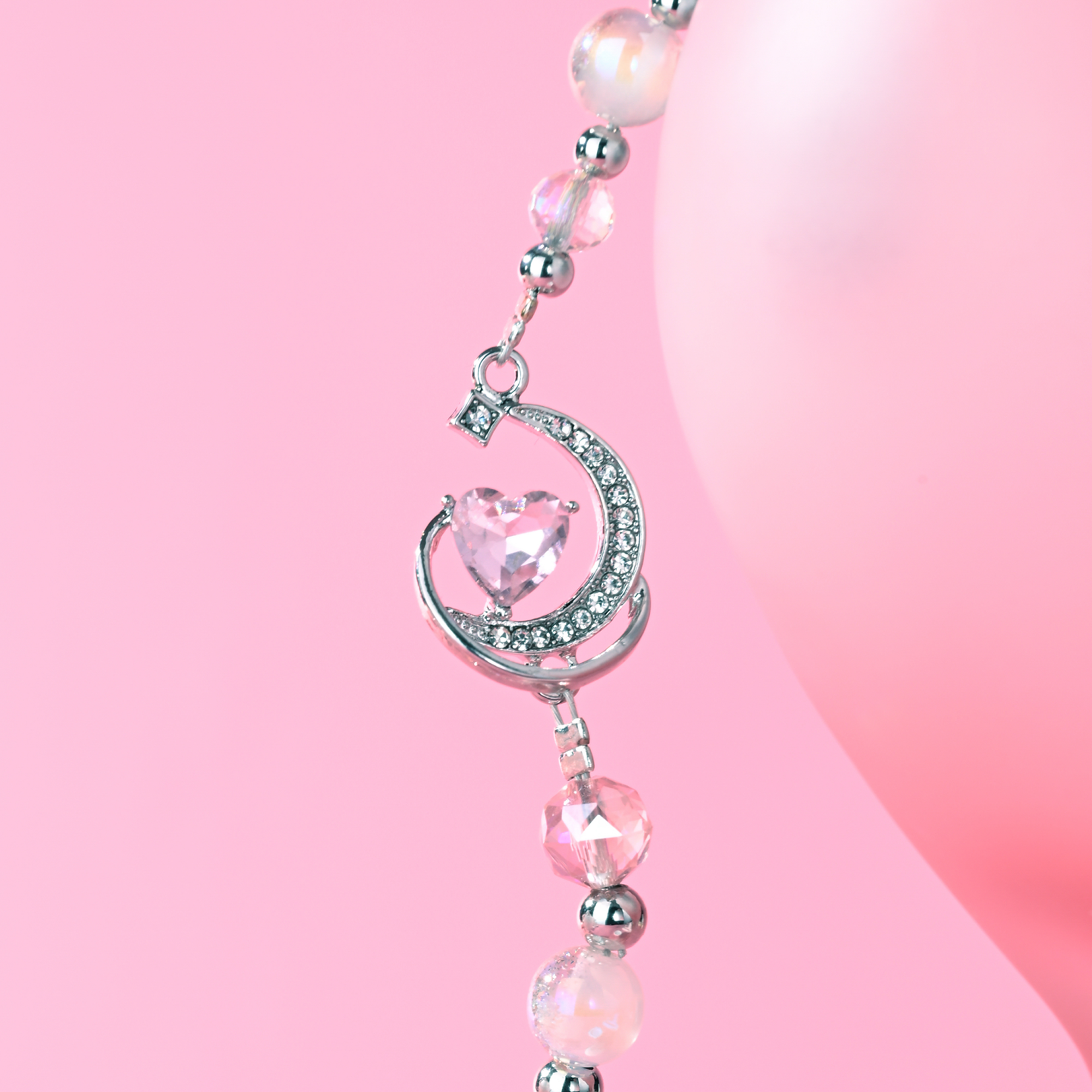 Pink Heart Moon-QAB193