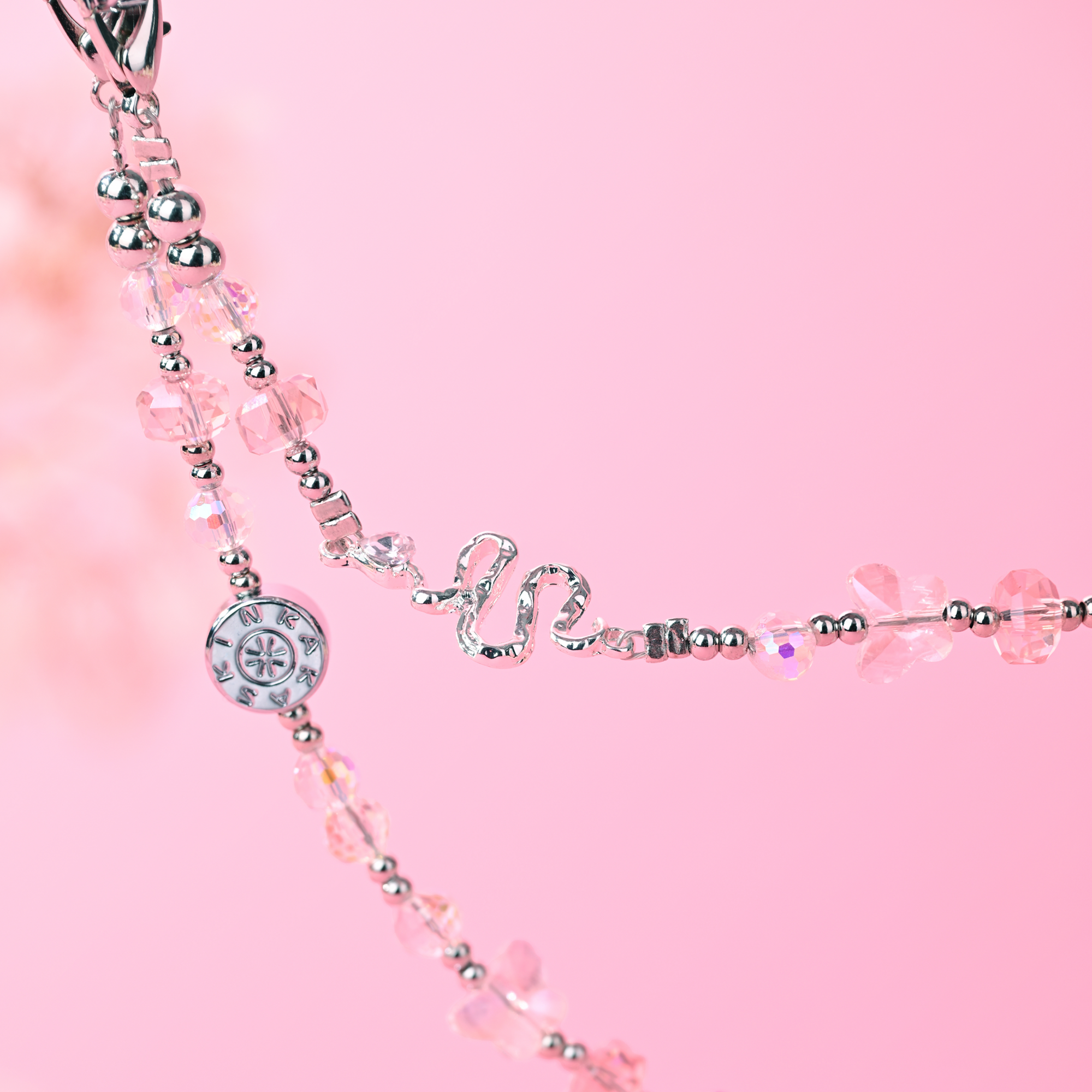 Pink Snake Crystal Luo-QAB192