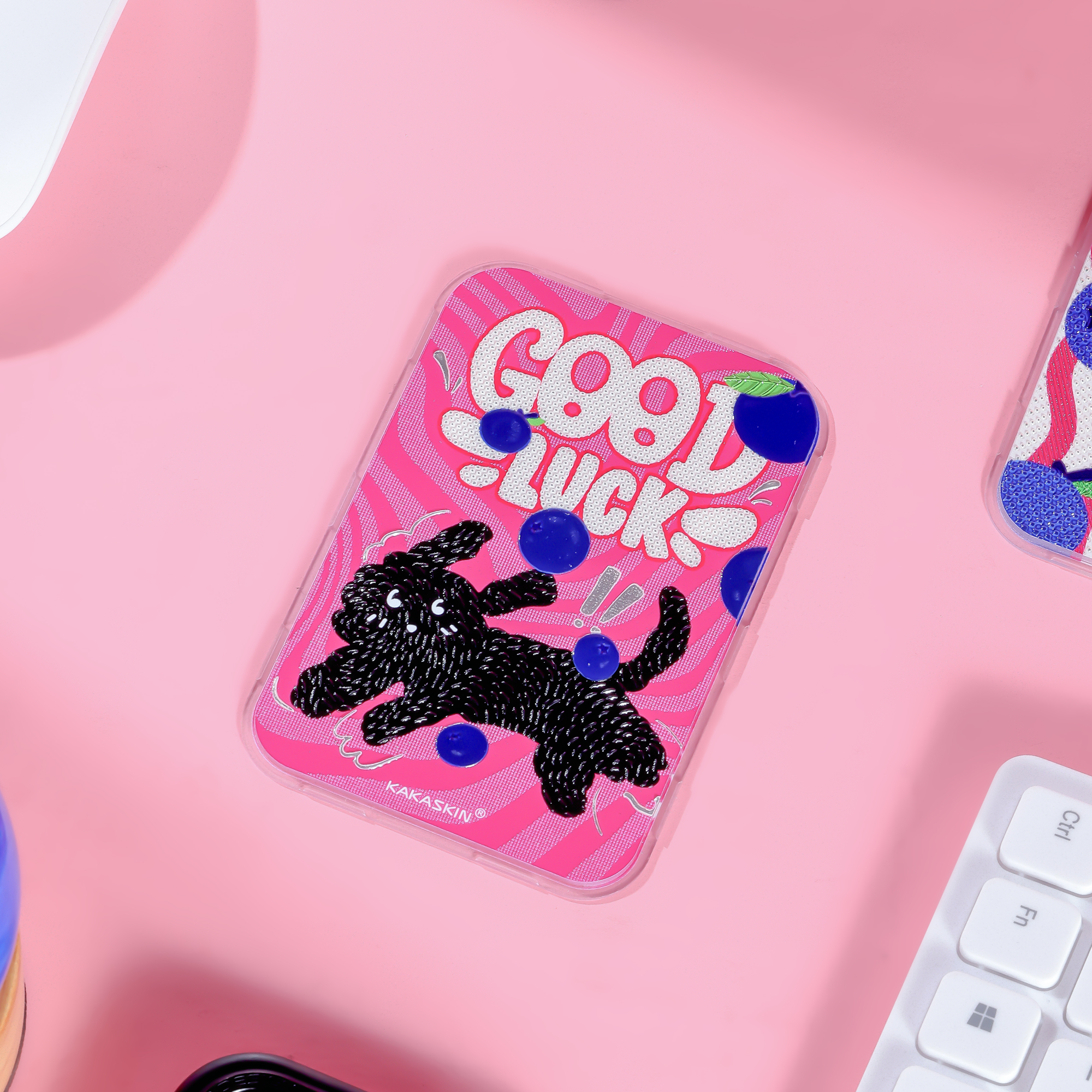 Wave Blueberry Dog Magnetic Backboard QCP015