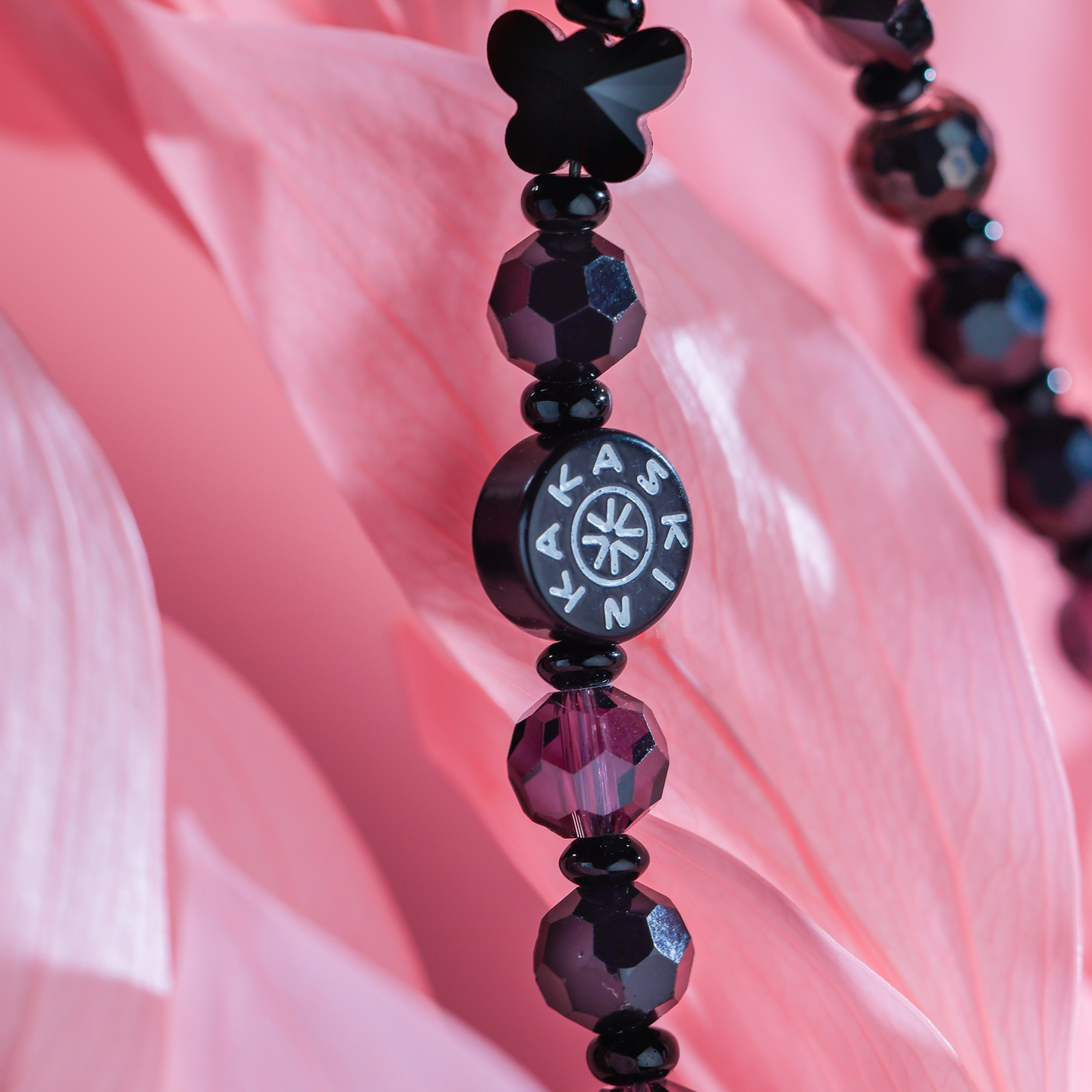 Short mysterious  crystal bracelet-QAB023