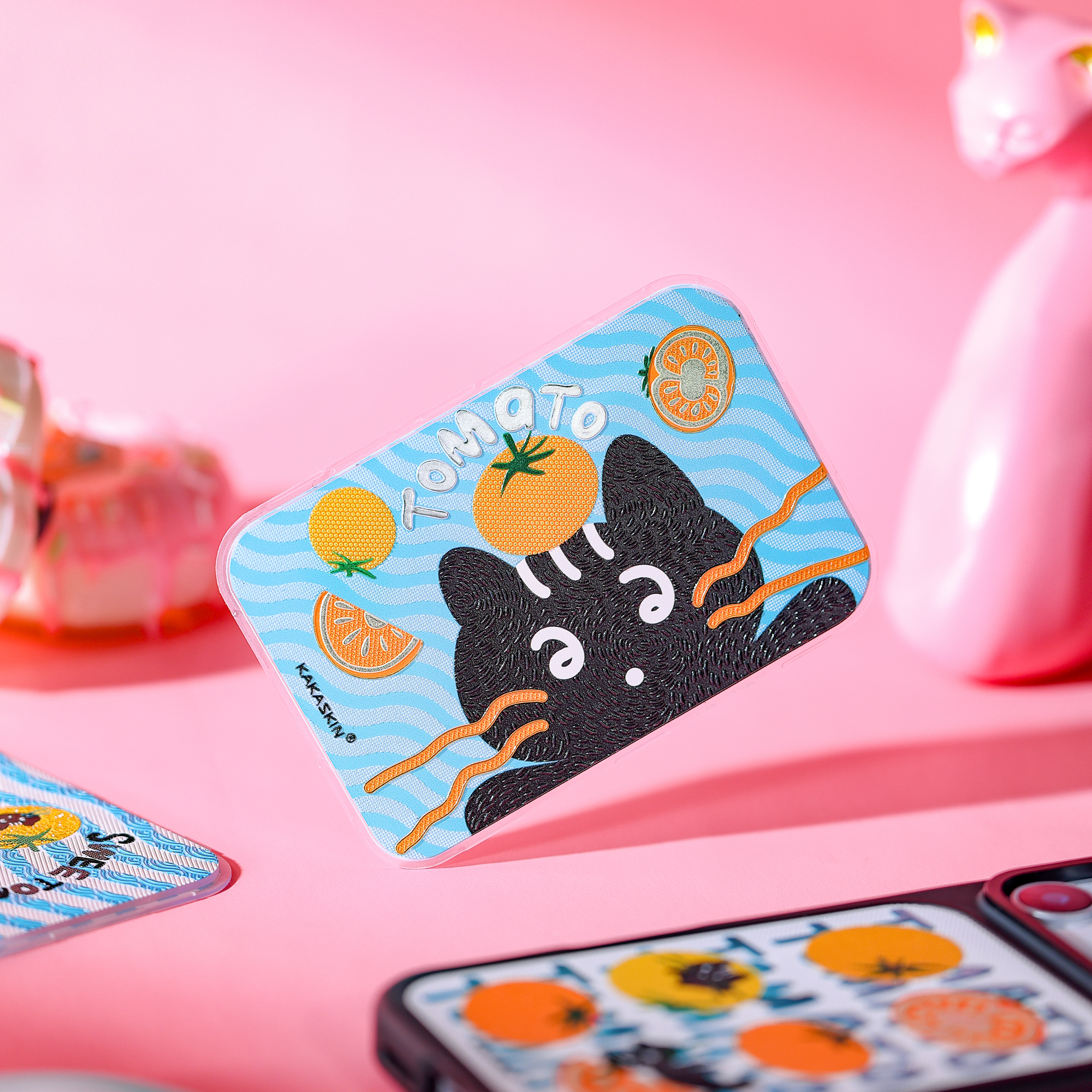 Wave Little Black Cat Magnetic Backboard-QCP021