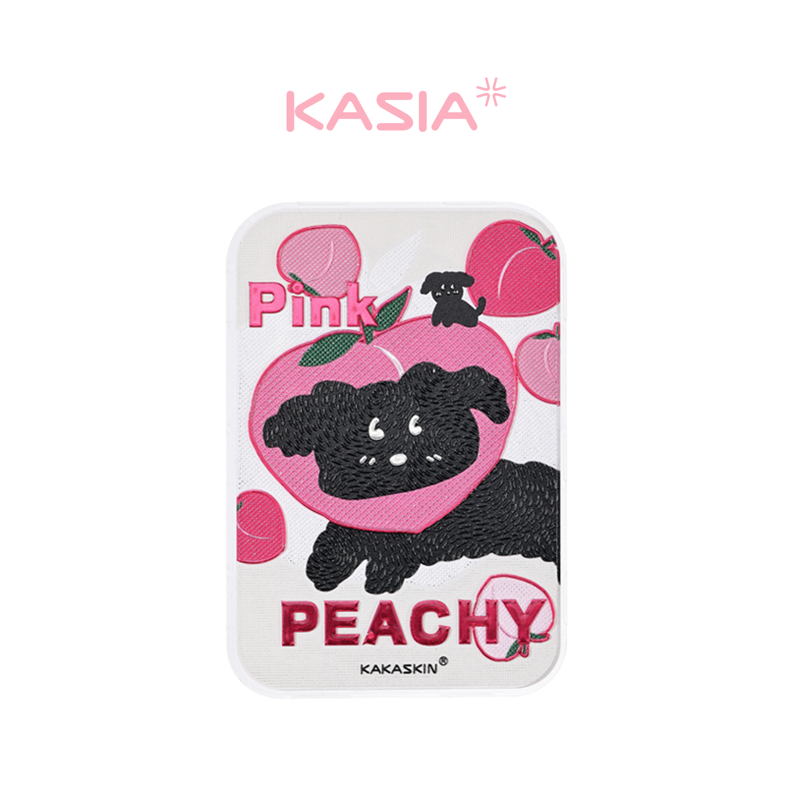 Wave Peach Dog Magnetic Backboard-QCP023
