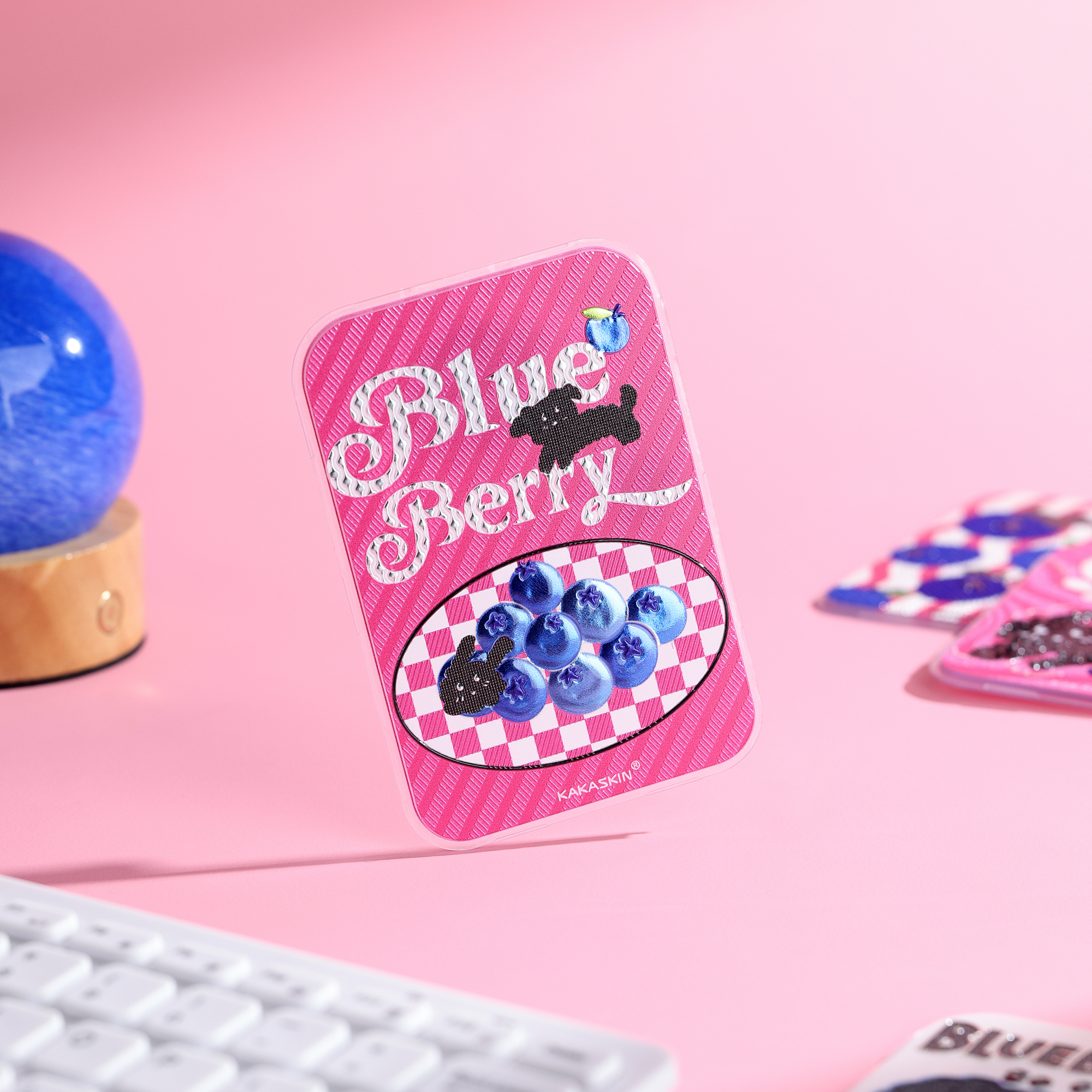 Wave Blueberry Dog Magnetic Backboard QCP015