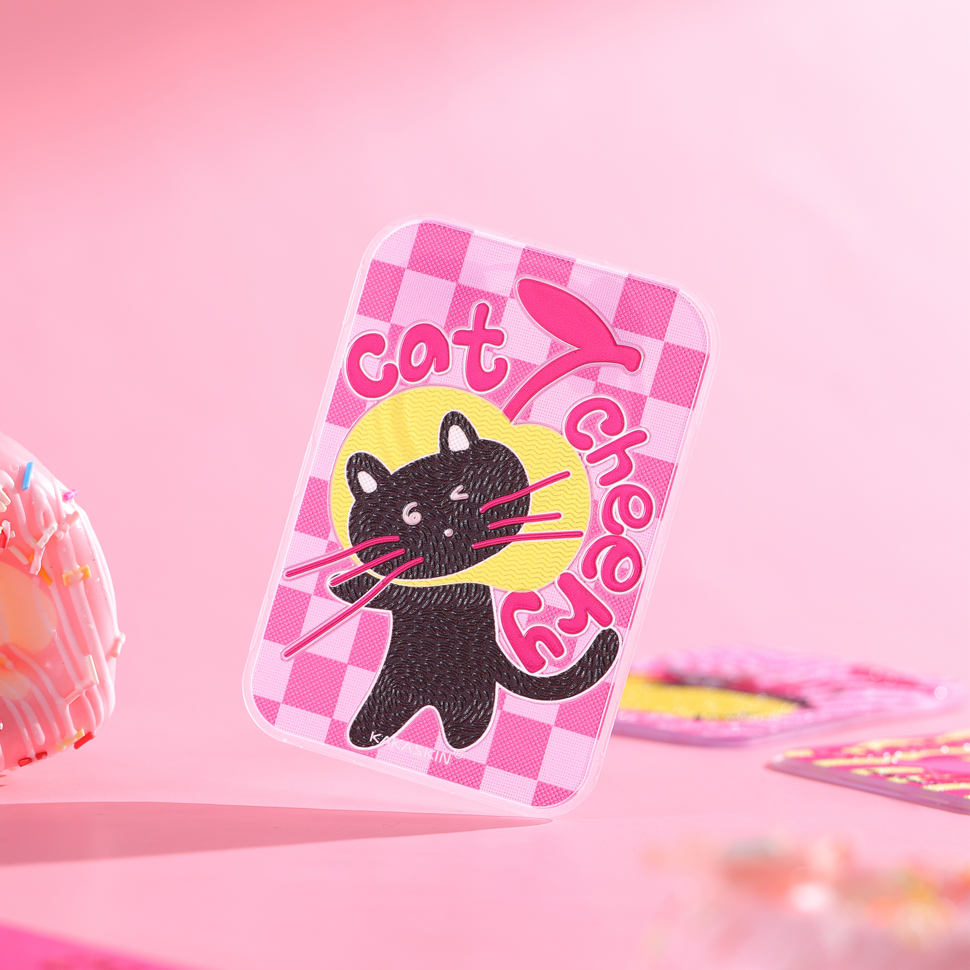 Cherry Meow Meow Magnetic Backboard-QCP028